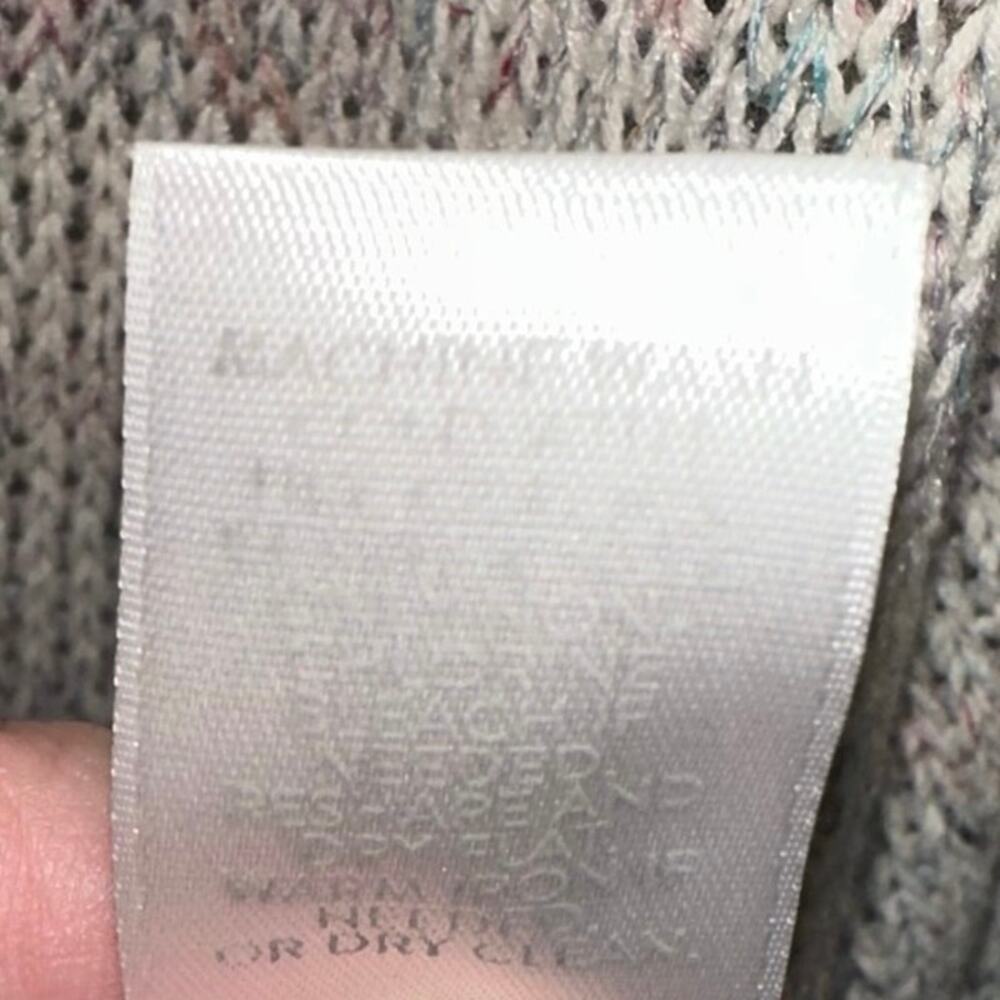 J. Jill Multicolored Linen Blend Open Front Cardi… - image 6